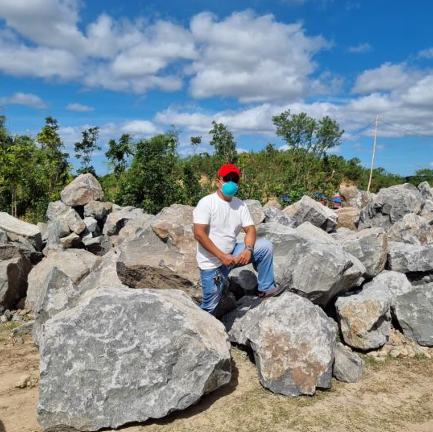 Stockpiling Basalt Rocks project photo